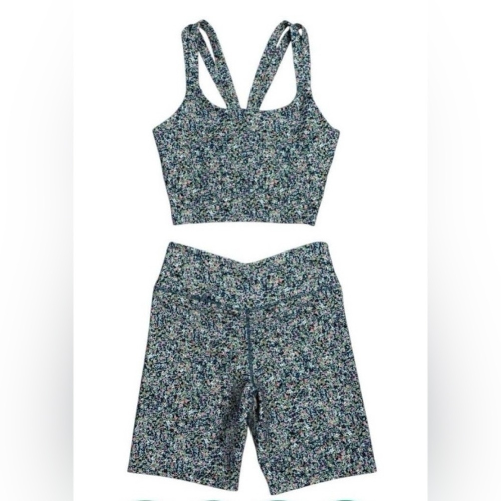 SAGE COLLECTIVE Ditsy Flower Active Set